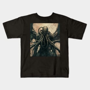 Cthulhu Eldritch God Kids T-Shirt